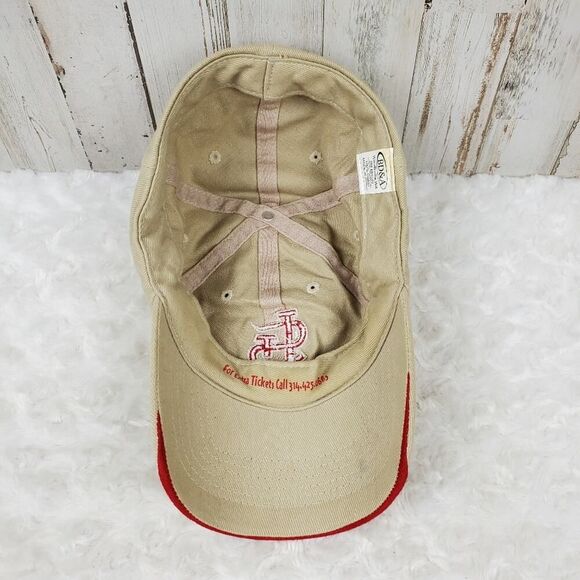 St. Louis Cardinals Baseball Cap Tan Red - Picture 7 of 7